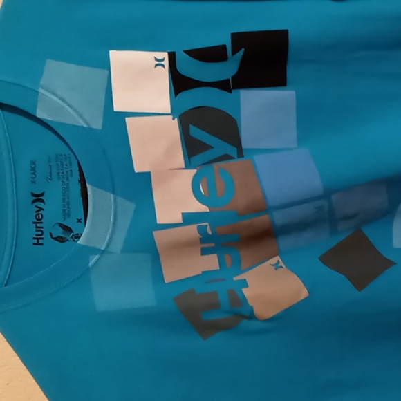 HURLEY BNWT TURQUOISE KING OF THE ROAD MENS TEE SZ XL - Picture 3 of 9